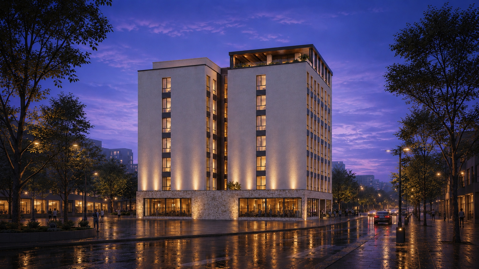 Exterior del proyecto Ágora Living